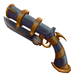 Gold Swirly Gun